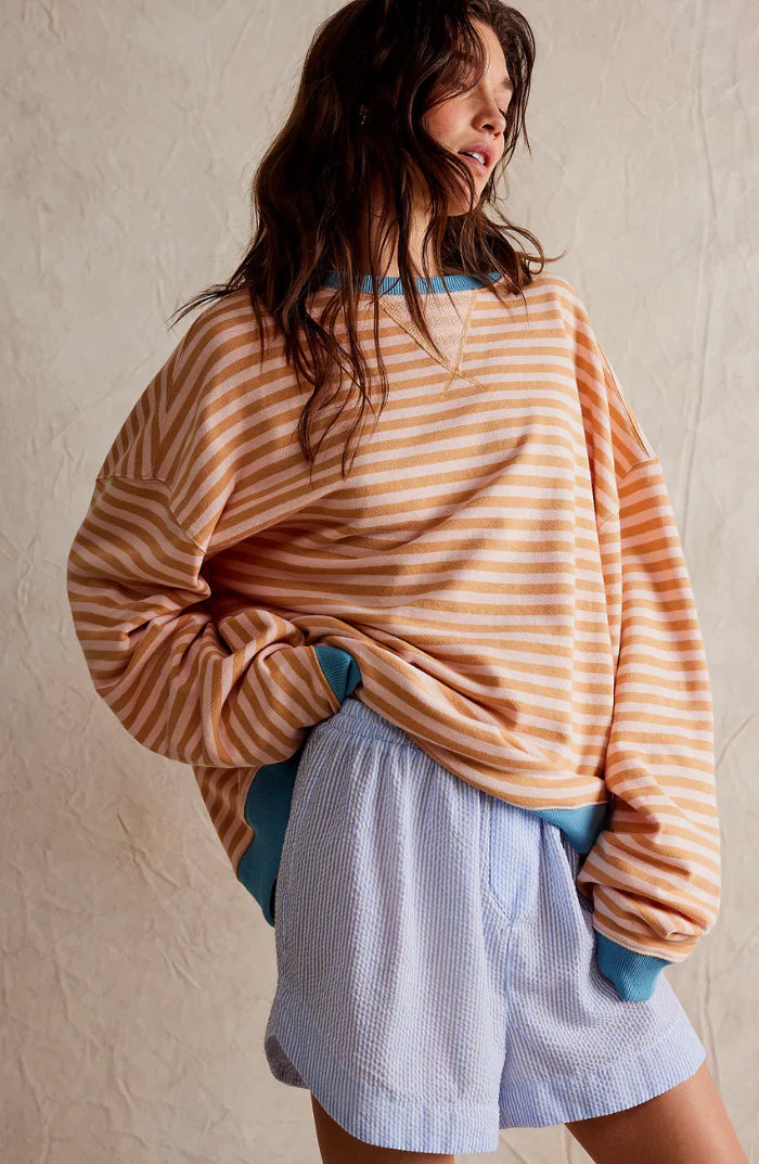 ZEMIRA™ | GESTREIFTER OVERSIZE-PULLOVER