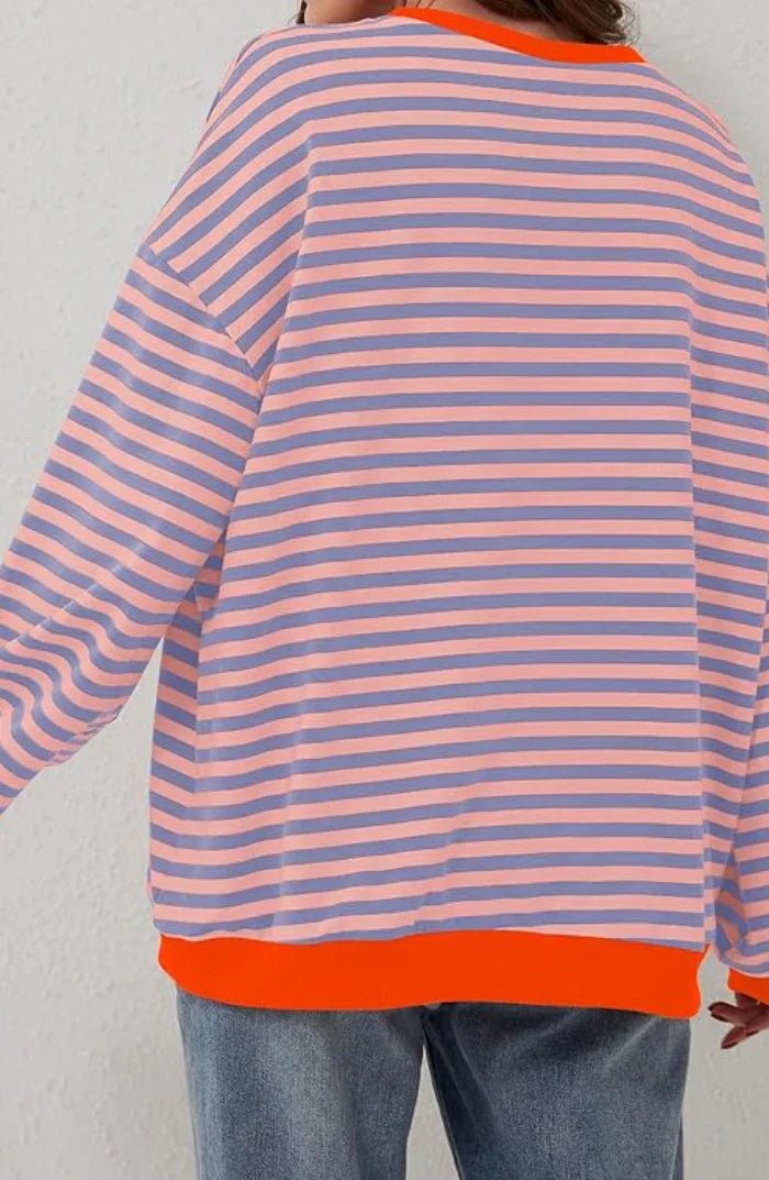 ZEMIRA™ | GESTREIFTER OVERSIZE-PULLOVER
