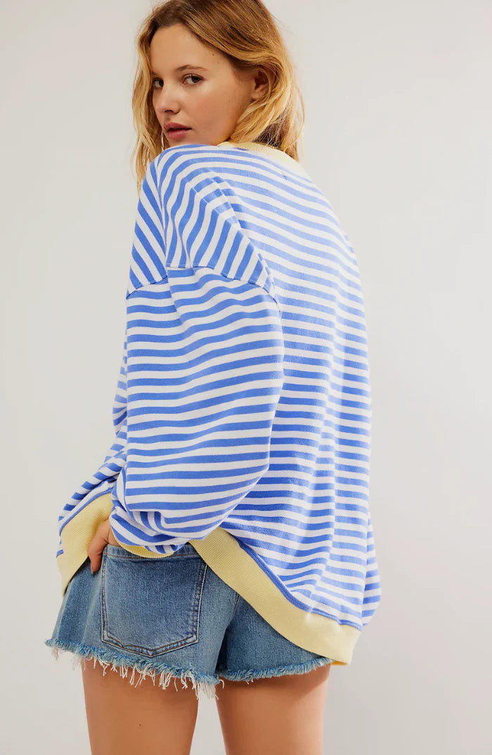 ZEMIRA™ | GESTREIFTER OVERSIZE-PULLOVER