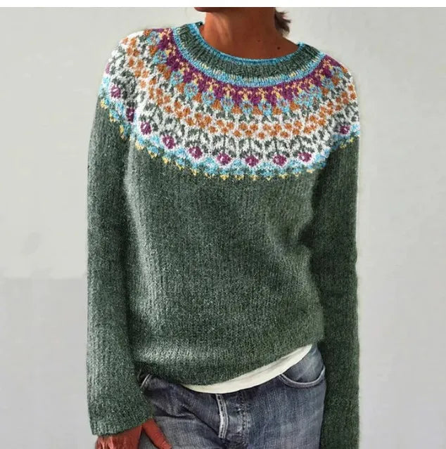 LORENA - PULLOVER MIT RUNDHALSAUSSCHNITT