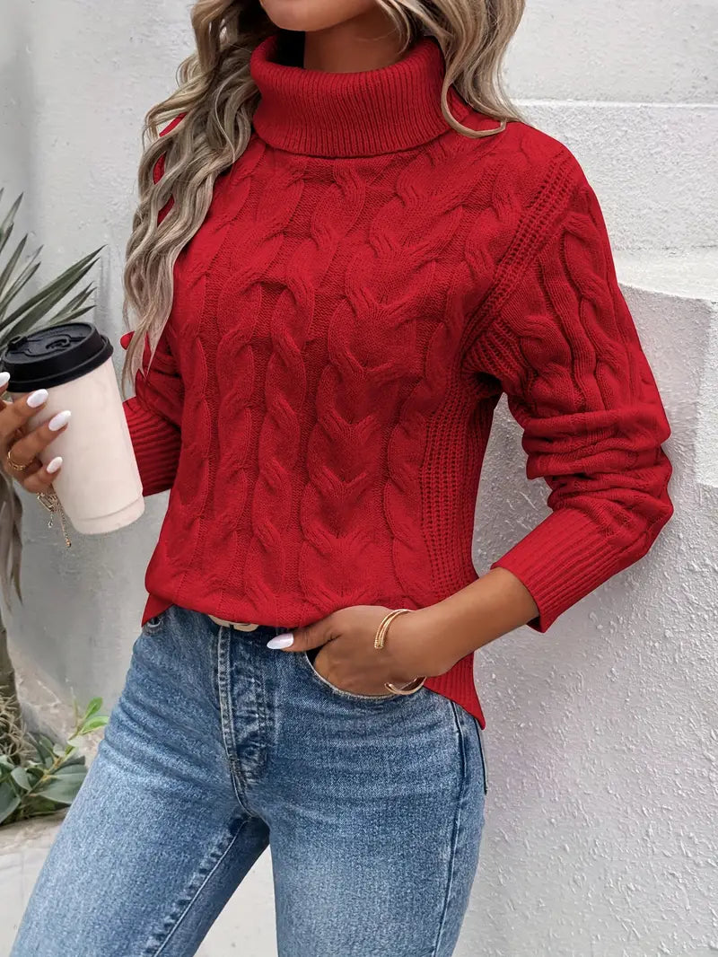 Aurélie™ | Zopfmuster-Kuschelpullover