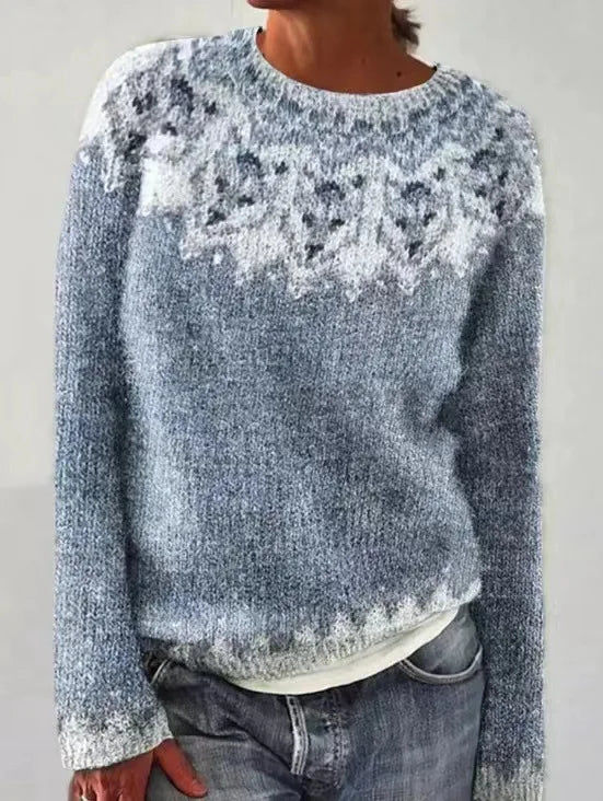 LORENA - PULLOVER MIT RUNDHALSAUSSCHNITT
