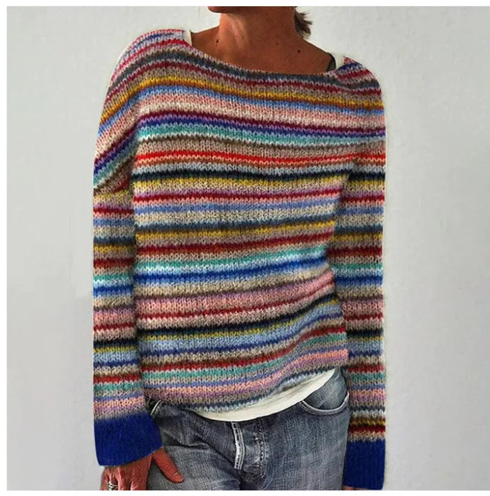 LORENA - PULLOVER MIT RUNDHALSAUSSCHNITT