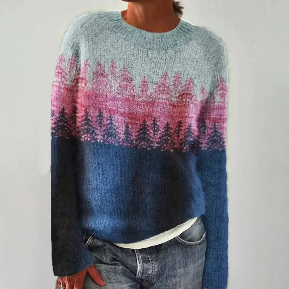 LORENA - PULLOVER MIT RUNDHALSAUSSCHNITT