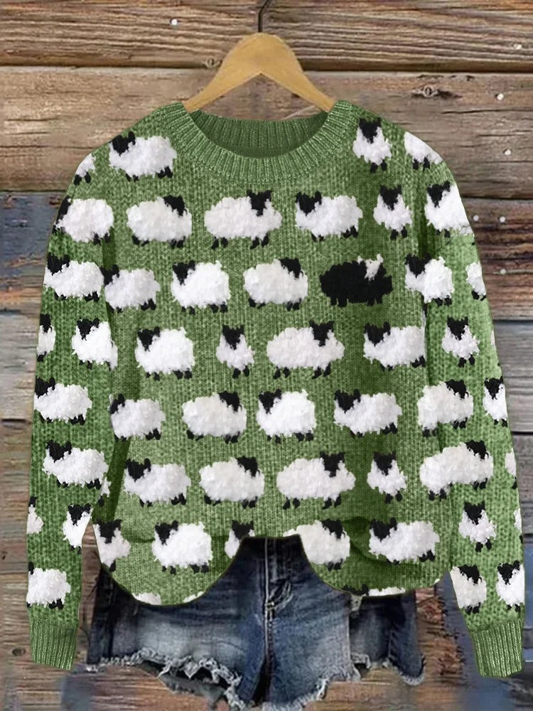 Sophia | Warmer Pullover mit weihnachtlichem Charme