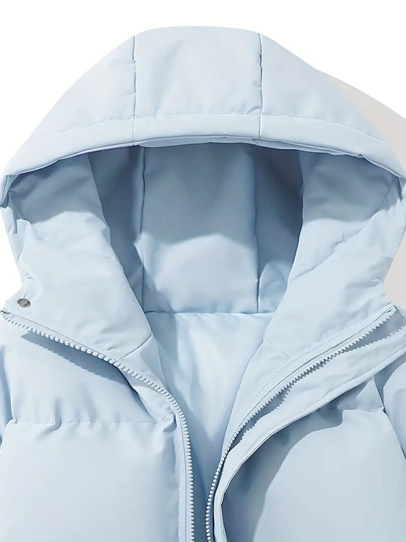 Lucia | Gefütterte Kapuzenjacke im Pufferstil