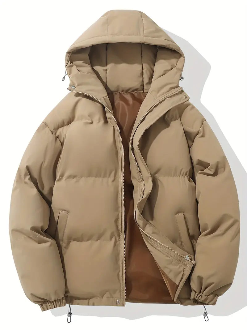 Lucia | Gefütterte Kapuzenjacke im Pufferstil