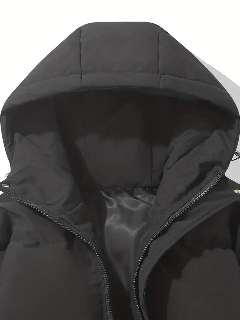 Lucia | Gefütterte Kapuzenjacke im Pufferstil