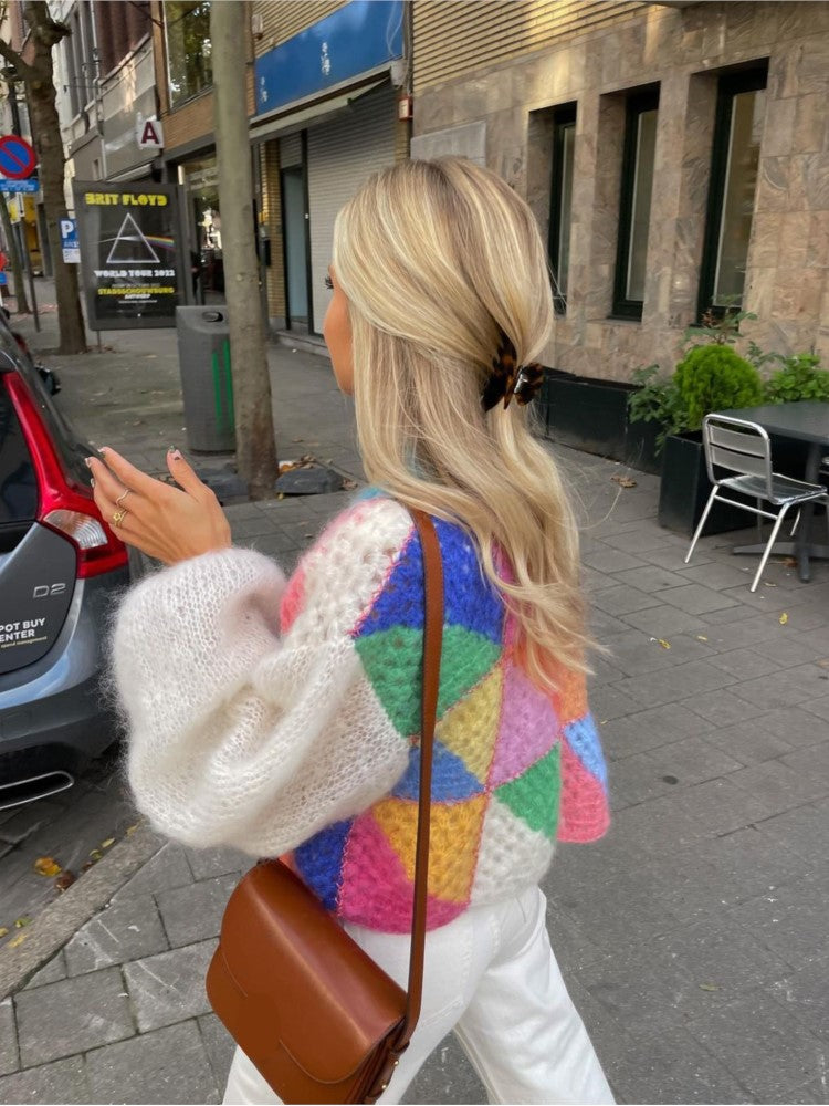 VIVIEN™ | FARBFROHER STRICKPULLOVER