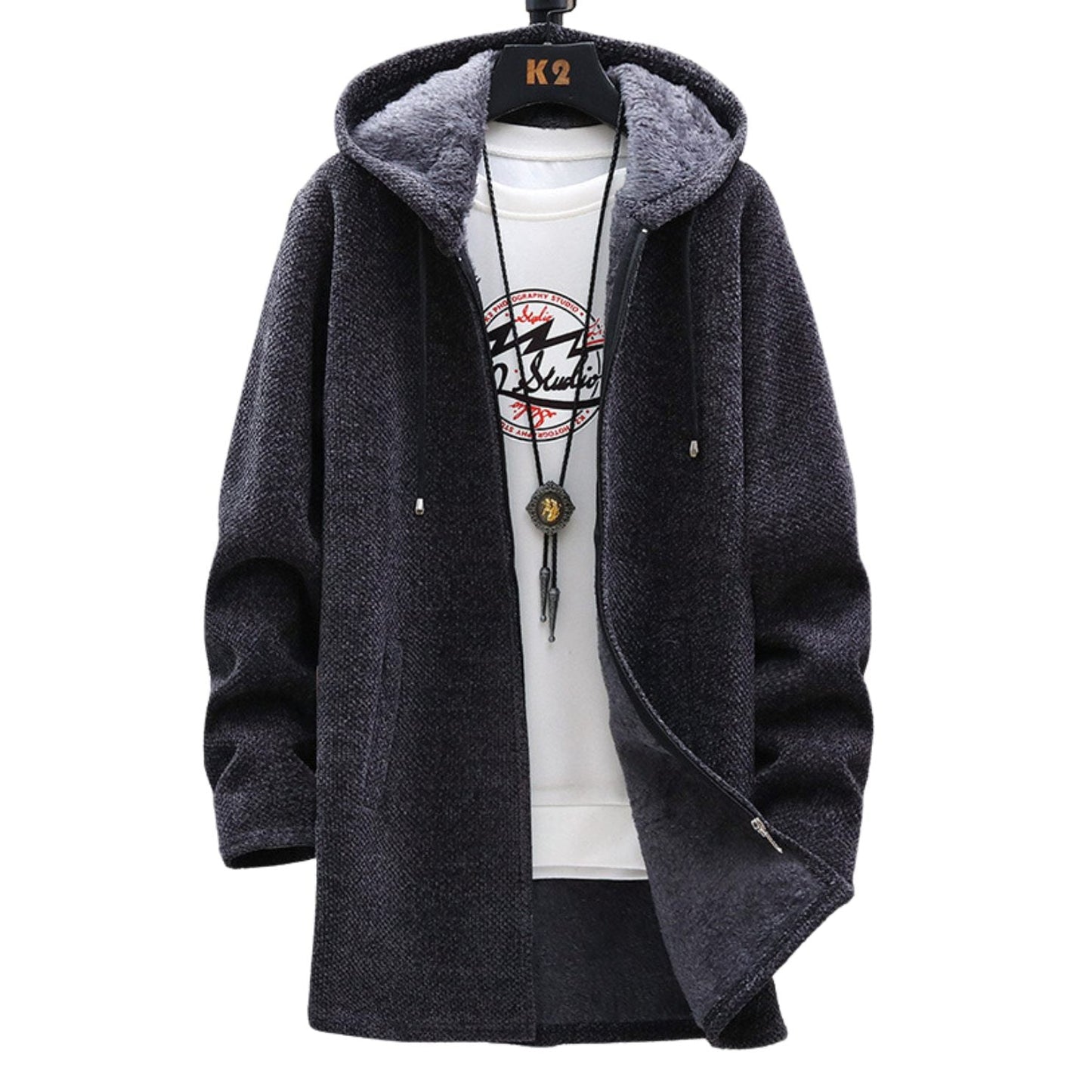 Mira | Leichte Strickjacke Mit Kapuze