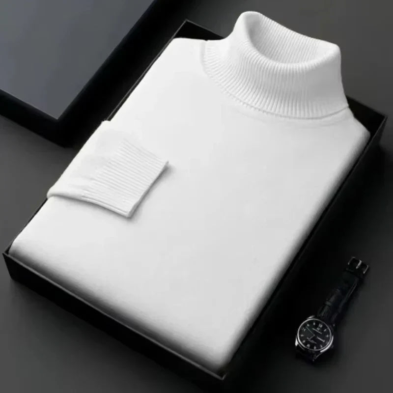 Noah I Klassischer Turtleneck Pullover