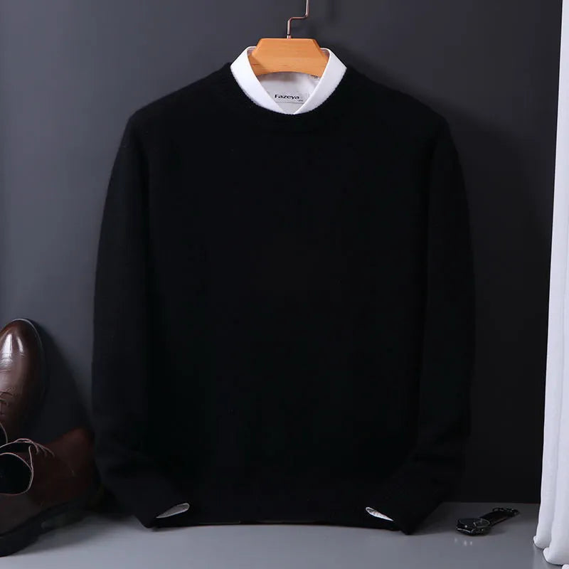 MIKA | Wollpullover mit zeitlosem Muster