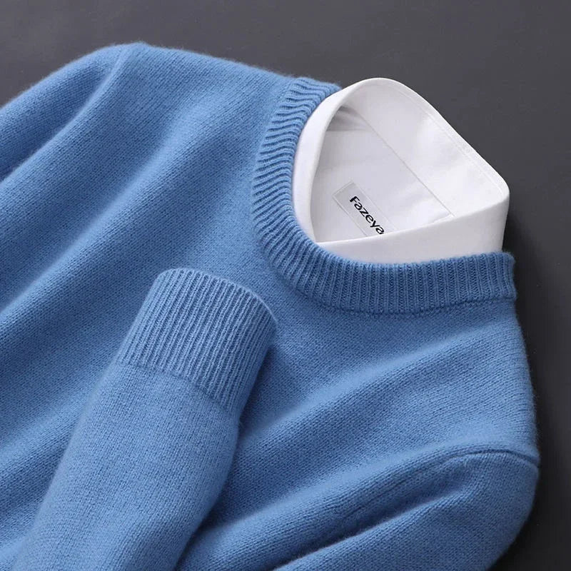 MIKA | Wollpullover mit zeitlosem Muster