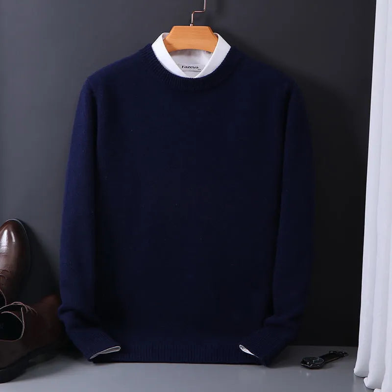 MIKA | Wollpullover mit zeitlosem Muster