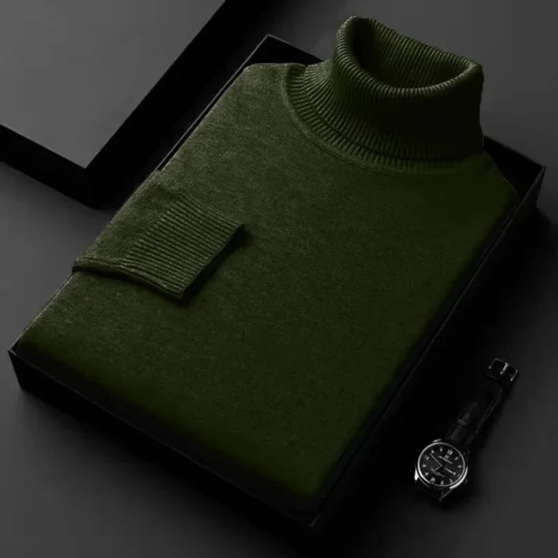 Noah I Klassischer Turtleneck Pullover