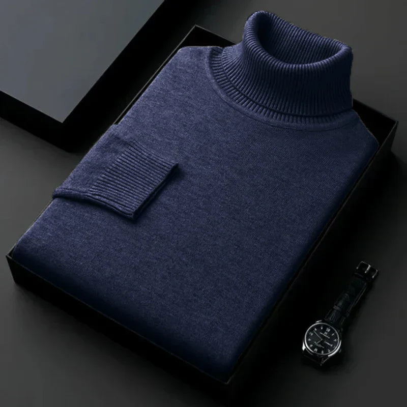 Noah I Klassischer Turtleneck Pullover