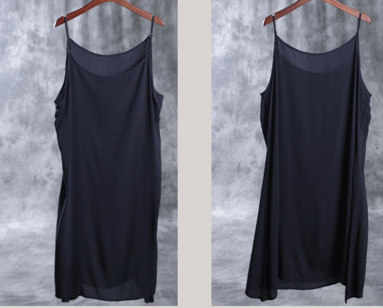 Milaca - Plus Size Locker Blumenmuster Kleid (Zwei Teile)
