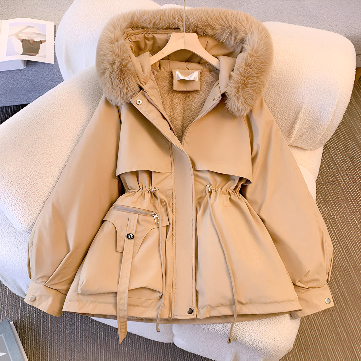 Elyora - Elegante Winterjacke für kalte Tage