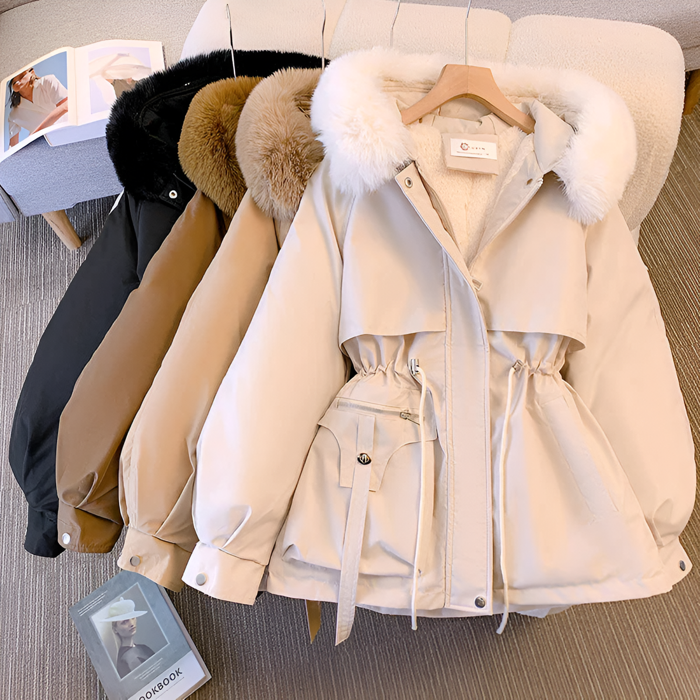 Elyora - Elegante Winterjacke für kalte Tage