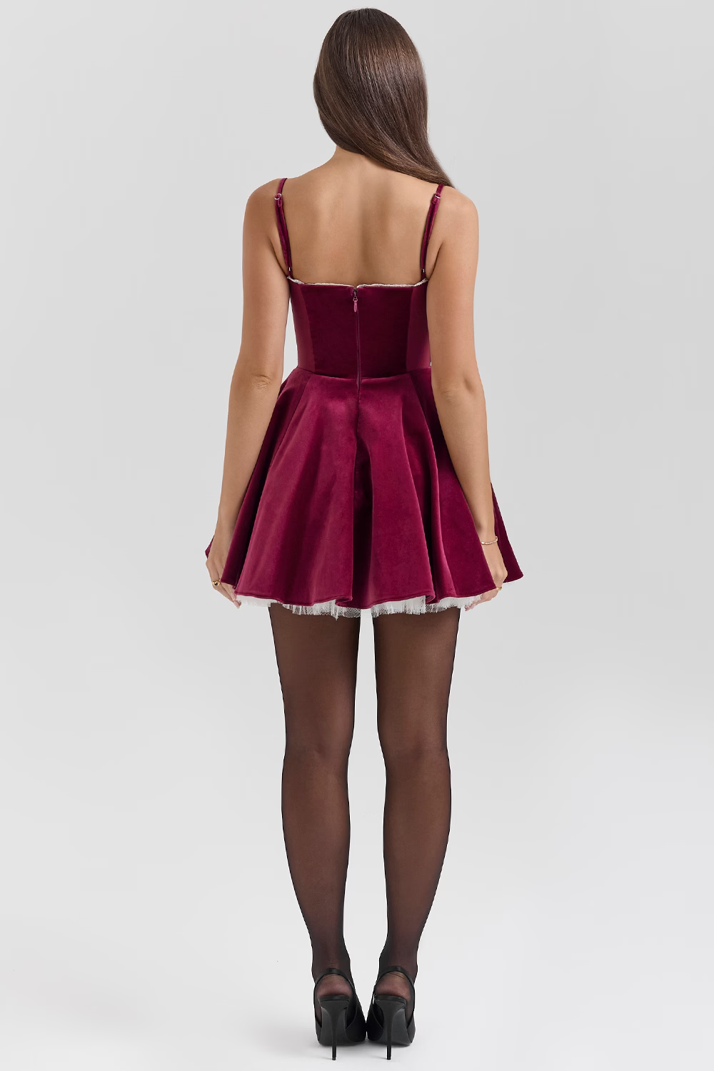 VIVIEN MINI KLEID - BÜRGERUND