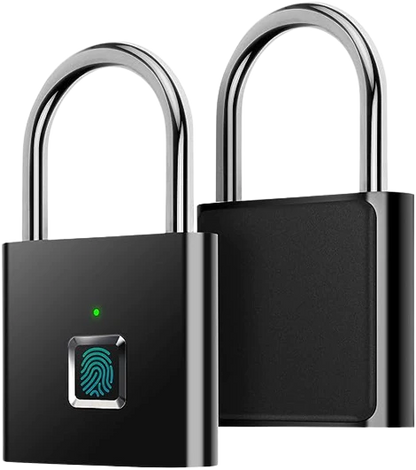 FingerLock™ - Waterdicht Vingerafdruk Hangslot (2 stuks)