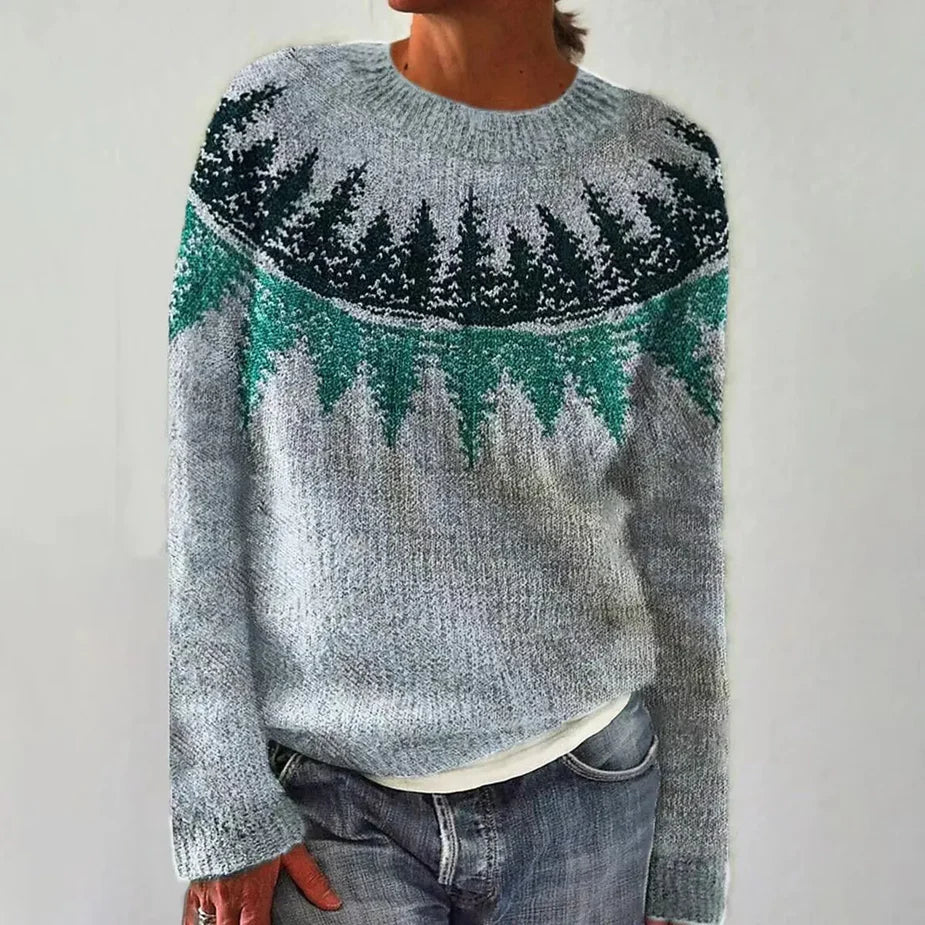 LORENA - PULLOVER MIT RUNDHALSAUSSCHNITT