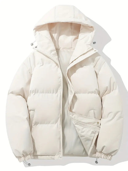 Lucia | Gefütterte Kapuzenjacke im Pufferstil