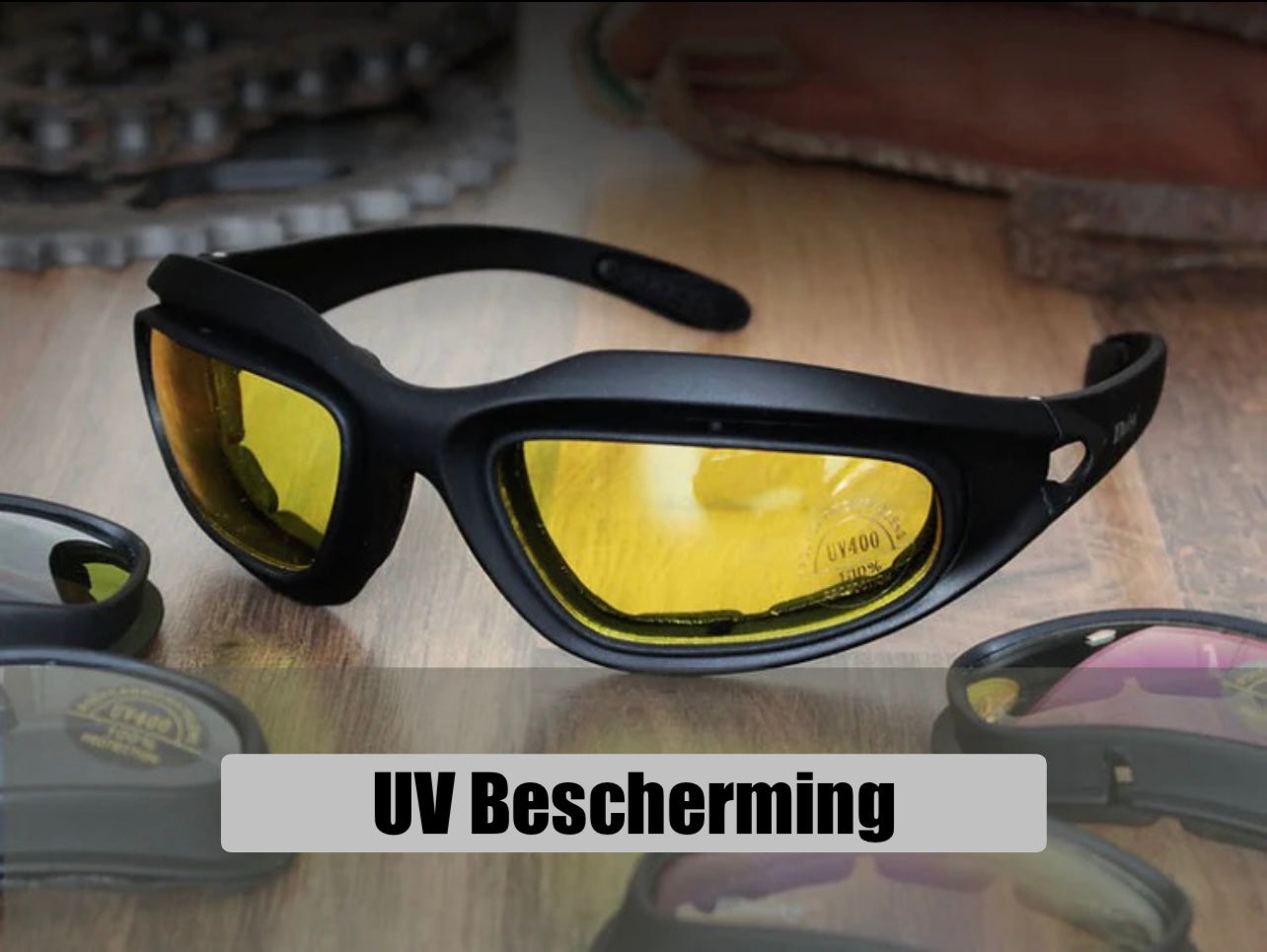 MotoShield™ - Gepolariseerde Motorfiets Zonnebril