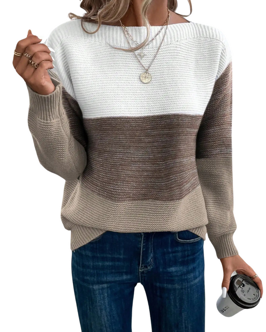 NOVA™ | FARBVERLAUF STRICKPULLOVER