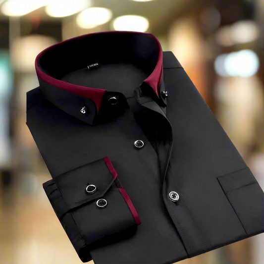 Lukas™ | Elegantes Herrenhemd mit langen Ärmeln