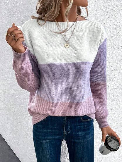 NOVA™ | FARBVERLAUF STRICKPULLOVER