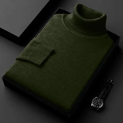Noah I Klassischer Turtleneck Pullover