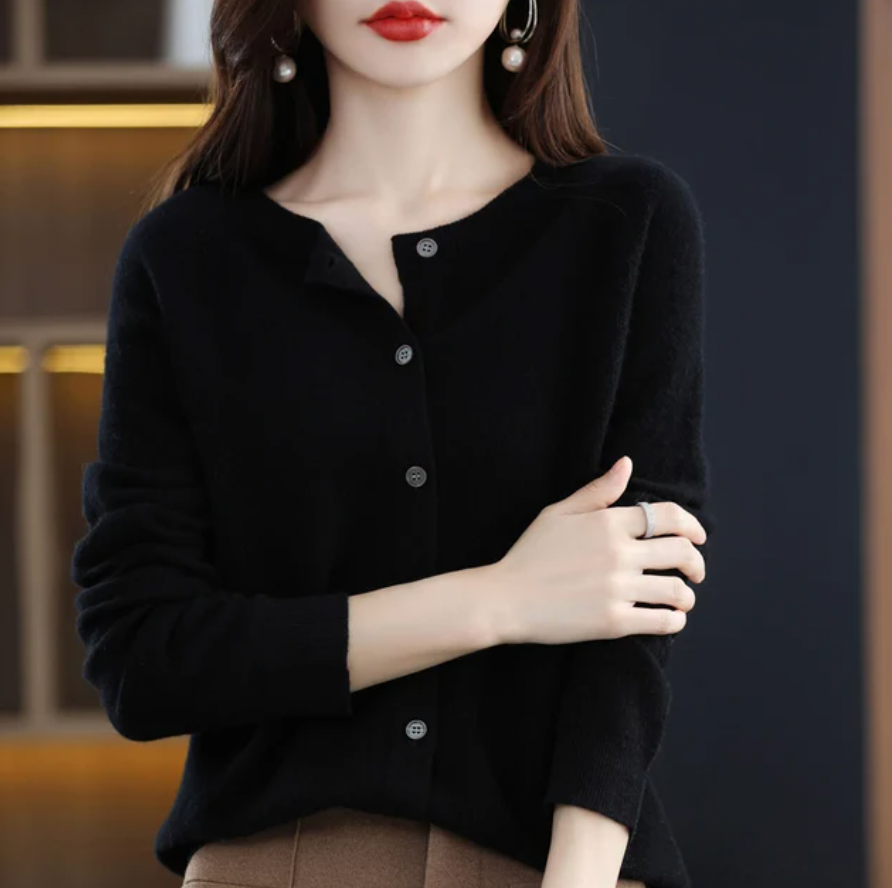 Greta™ | Kuschelige Strickjacke