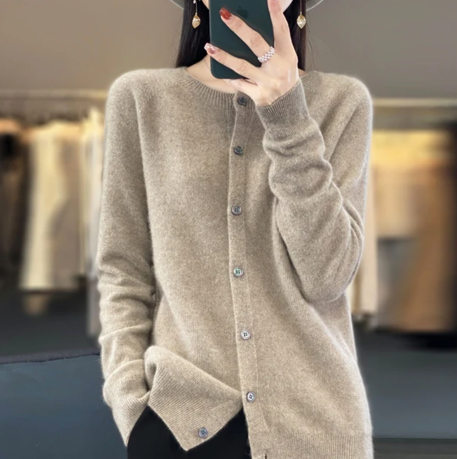 Greta™ | Kuschelige Strickjacke
