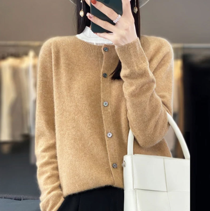 Greta™ | Kuschelige Strickjacke