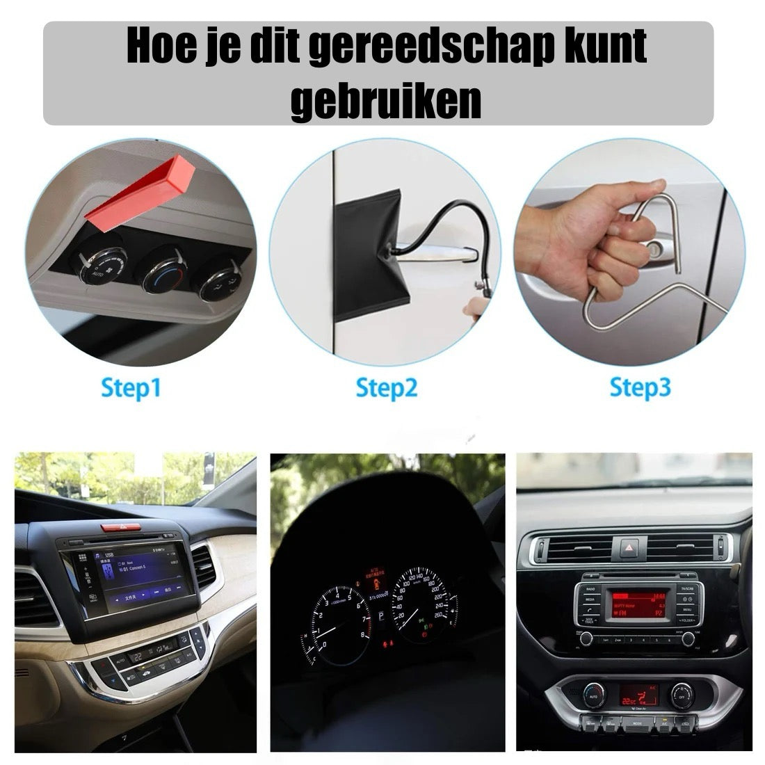 CarSaver™ Set - Red Jezelf van auto-ellende!