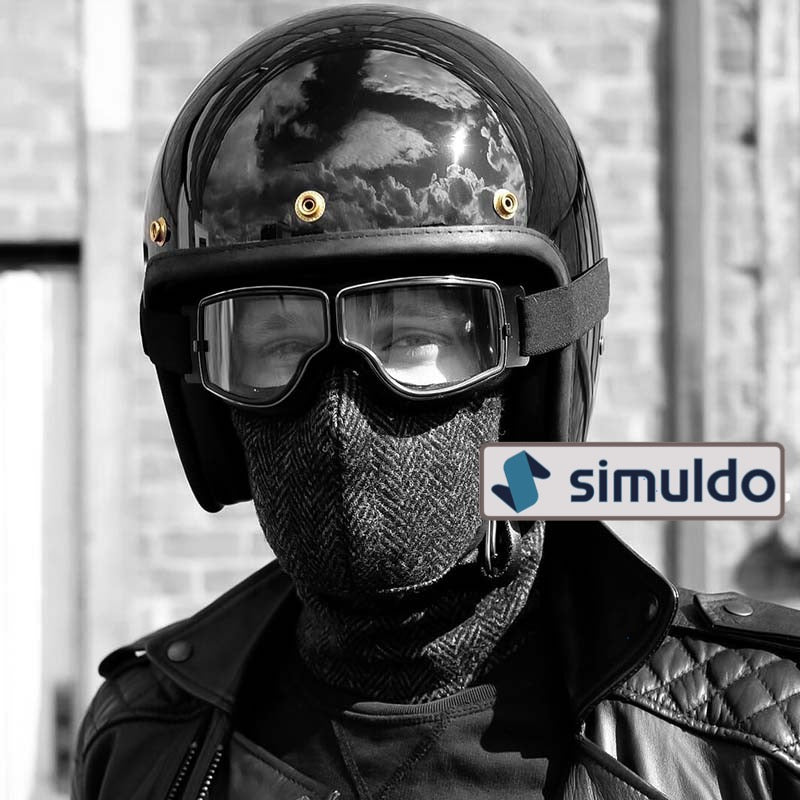 OldSoul™ - Vintage Motorfietsbril