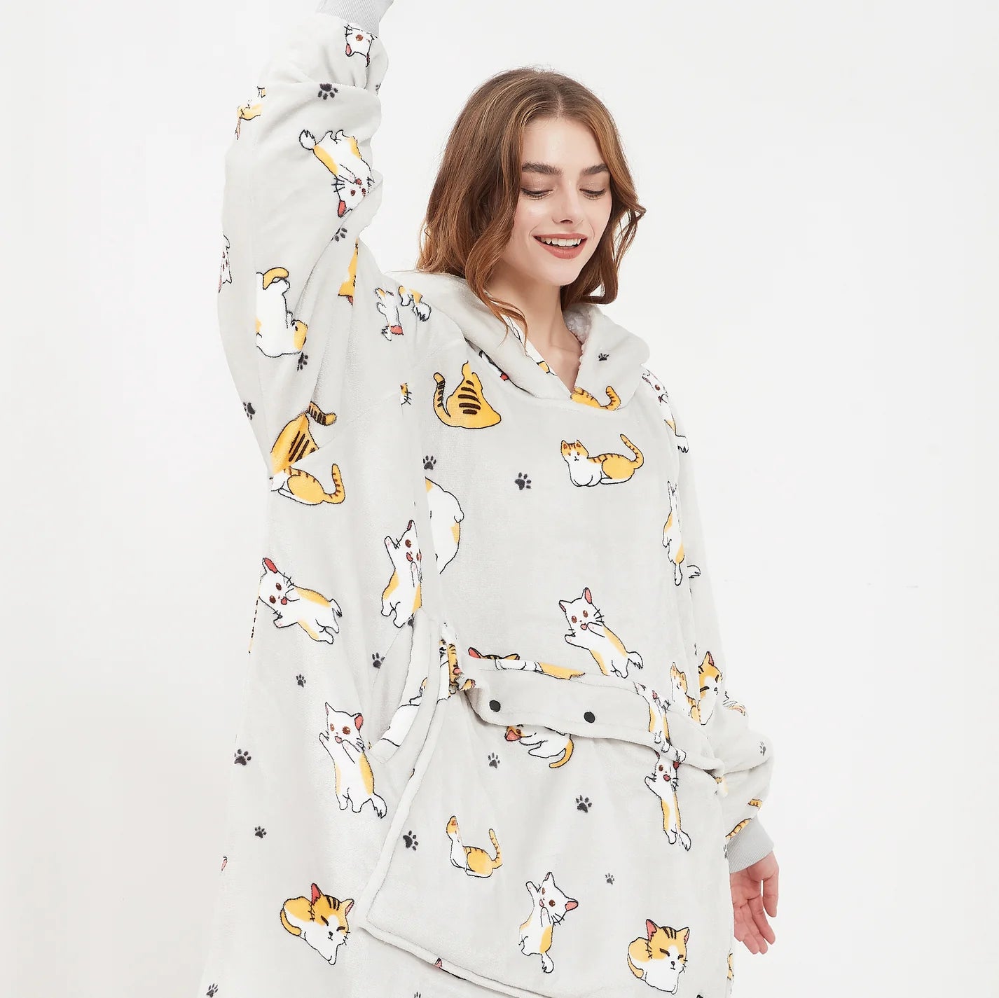 CozyWrap™ - Zachte Elektrische Draagbare Deken