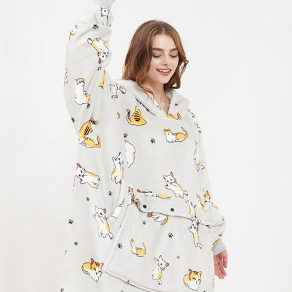 CozyWrap™ - Zachte Elektrische Draagbare Deken