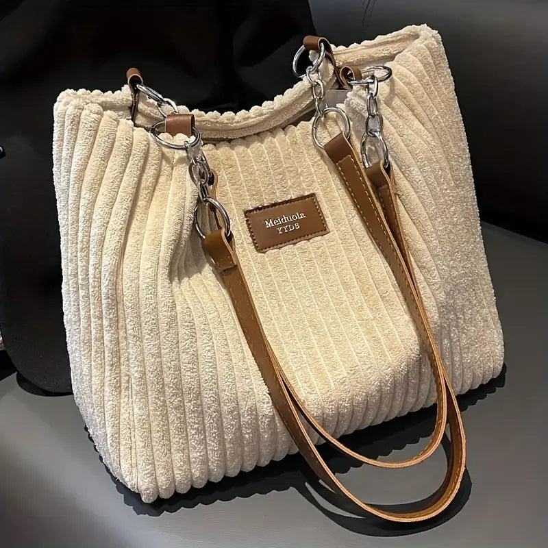 Tessa™ - Corduroy Fluwelen Katoen Tas