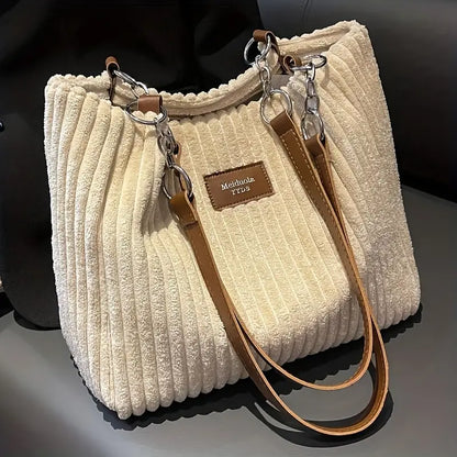 Tessa™ - Corduroy Fluwelen Katoen Tas
