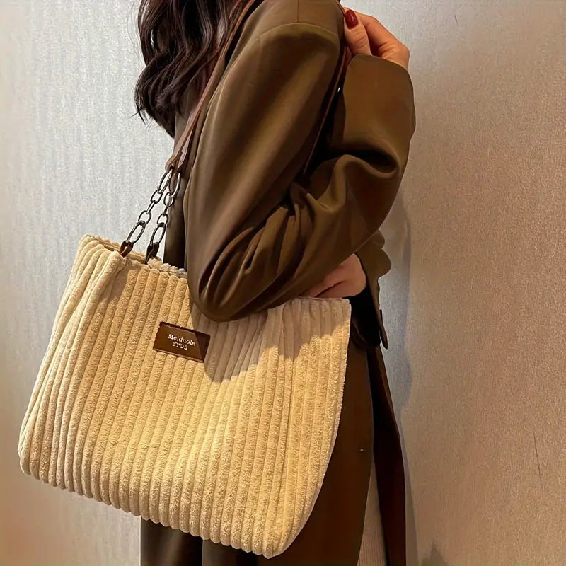 Tessa™ - Corduroy Fluwelen Katoen Tas