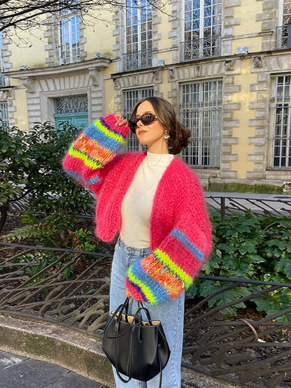 VIVIEN™ | FARBFROHER STRICKPULLOVER