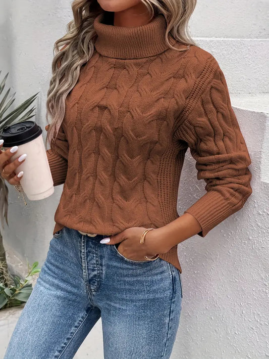 Aurélie™ | Zopfmuster-Kuschelpullover