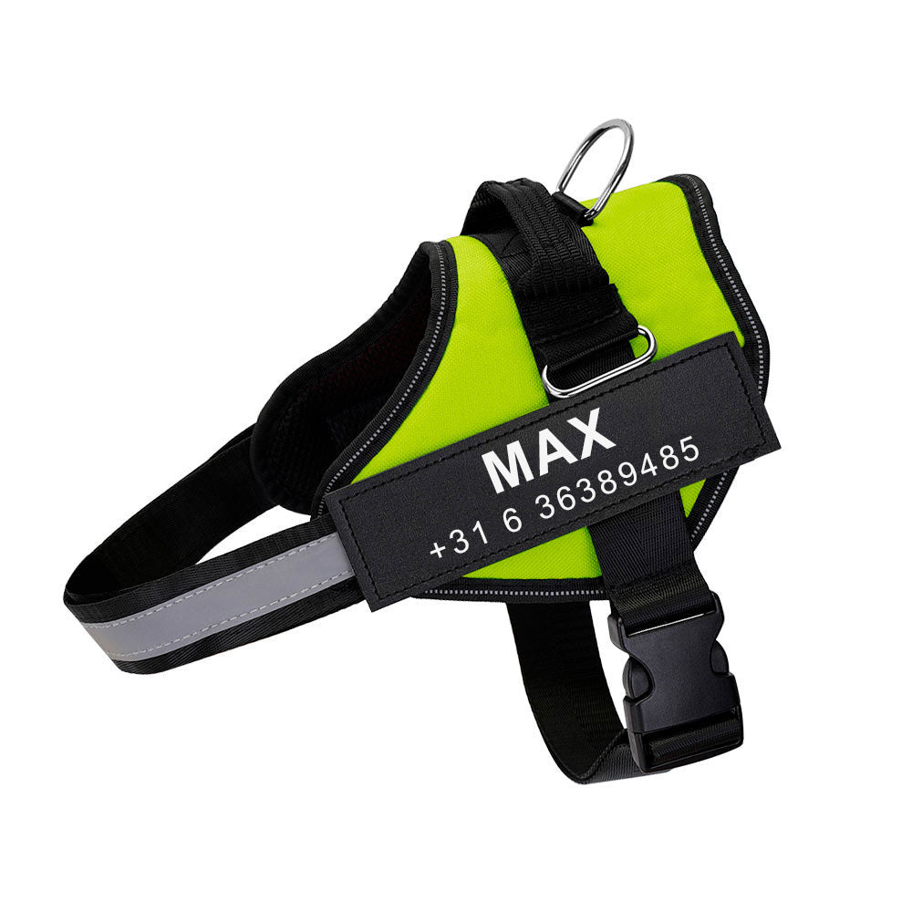 ZenWalk Harnas™ - Gepersonaliseerde No-Pull Hondenriem